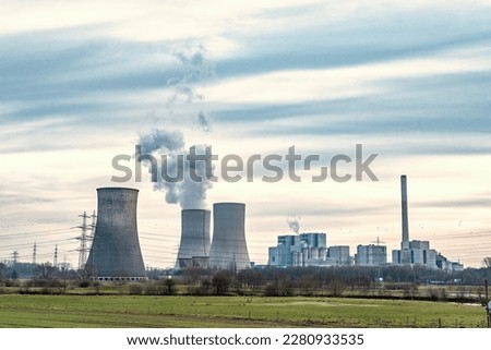 Germany Nuclear Power Plant nuclear power plant Royalty-Free Stock Photo #2280933535