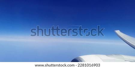 nicely taking picture jet plane in sky 38000 fit high