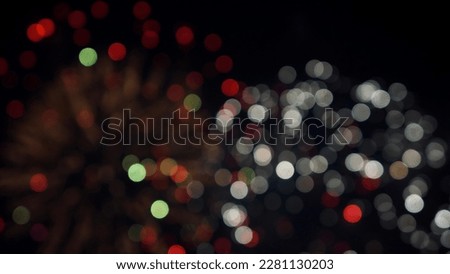 Abstract texture, bokeh particles and highlights on dark background Royalty-Free Stock Photo #2281130203