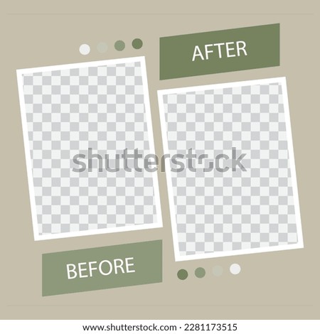 comparison before and after photo frame gradient background vector
before after template Royalty-Free Stock Photo #2281173515