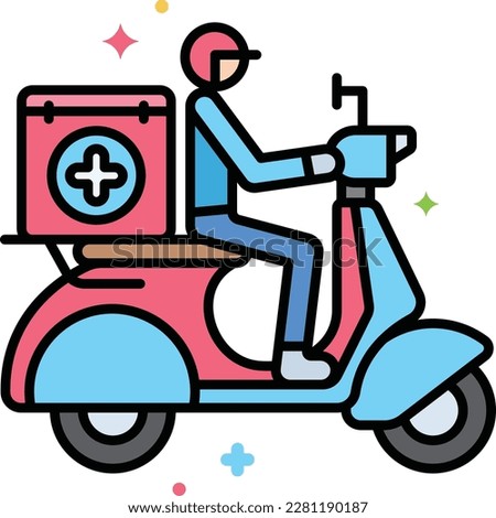 The best selection of Royalty Free Medical Bike Delivery Vector Art, Graphics and Stock Illustrations.