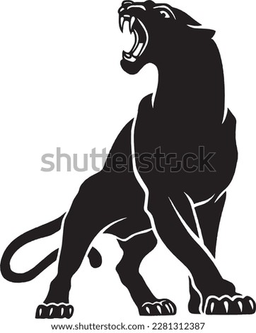 tiger vector black tattoo graphic design sticker car leo vintage panther  leopard  tiger vector black tattoo graphic design sticker car leo vintage panther  leopard  Royalty-Free Stock Photo #2281312387