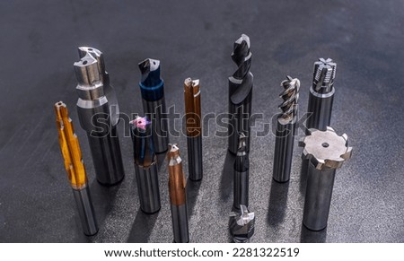 The tool for CNC milling machine Royalty-Free Stock Photo #2281322519