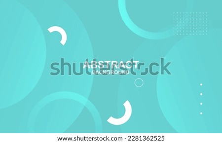Blue abstract background. Fluid shapes composition. Vector illustration Royalty-Free Stock Photo #2281362525