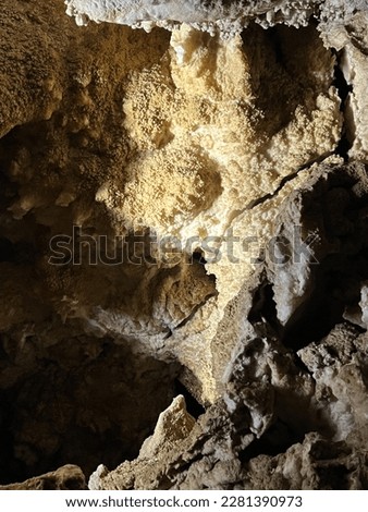 Cave natural formation lighting scenic