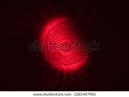 abstract red light background with circles