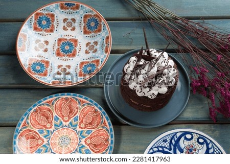 Baked Cakes on a table