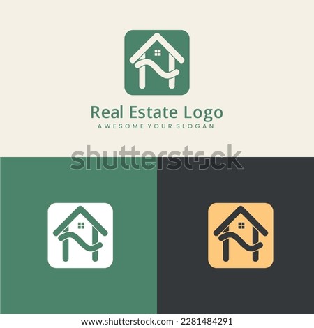 Real Estate Logo Design, Home logo, House logo, corpotare, Business, vector file