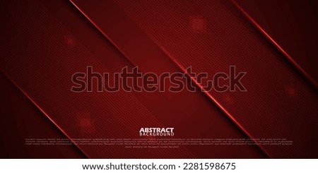 Modern abstract dark red gradient illustration background with 3d look and simple pattern. cool design and luxury.Eps10 vector Royalty-Free Stock Photo #2281598675