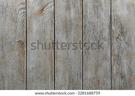 Texture of rustic wooden surface as background, top view