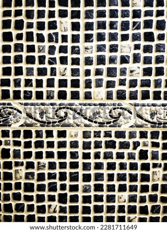 mosaic type texture of wall or floor
