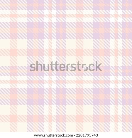 Pastel Tartan Pattern Seamless Texture Is a Patterned Cloth Consisting of Criss Crossed, Horizontal and Vertical Bands in Multiple Colours. Tartans Are Regarded as a Cultural Scotland.