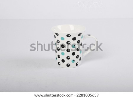  cup isolated on white background