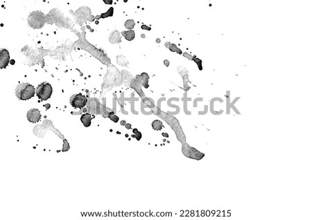 Abstract black watercolor background texture