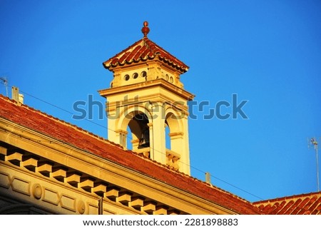 Buildings and structural elements, architectural style of Granada, ancient historical architectural monument.