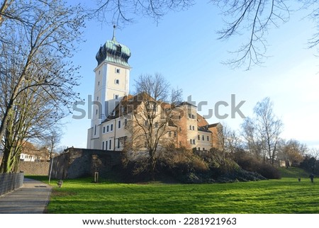 Historic baroque castle in Delitzsch, Germany