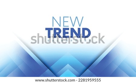 Blue geometric background. New Trend Modern Abstract Template Design Corporate Business Presentation. Marketing Promotional Poster. Modern Elegant Looking Certificate Design. Festival Poster.  Royalty-Free Stock Photo #2281959555