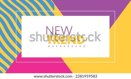 Modern Abstract Template Background.  Brochure, leaflet, flyer, cover template. Abstract background. Minimalist Artwork and Geometric Shapes. Creative Cover Advertise Design. Creative Cover Advertise  Royalty-Free Stock Photo #2281959583