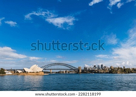 sydney opera house and harbour bridge