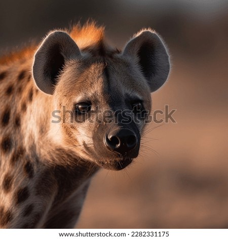 Close-up Photo of a Spotted Hyena