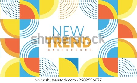 Colorful geometric background. New Trend Modern Abstract Template Design Corporate Business Presentation. Marketing Promotional Poster. Modern Elegant Looking Certificate Design. Festival Poster.  Royalty-Free Stock Photo #2282536677