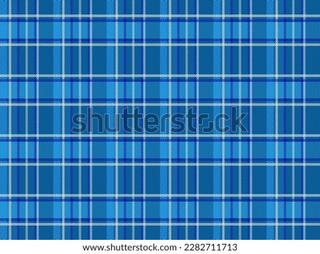 Seamless Plaid pattern with Vector background. Bold color tartan plaid seamless pattern Free Vector. Flat textile fabric pattern ornament design.