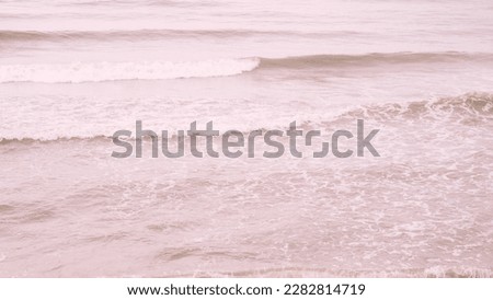 Real photo sea water waves, abstract background, nature power, pale light grey brown matte more tone in stock
