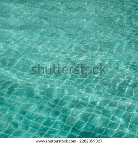 Abstract background Patterns Ripped water Surface swimming pool Light Reflection Vibrant blue green