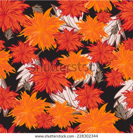 Vector Seamples Pattern Floral