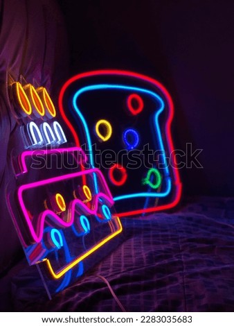 Neon sign making with neon flex