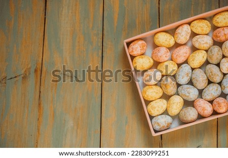 Easter eggs. Easter concept. Spring time. Background. Photo. 