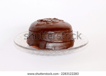 chocolate cake It has a delicious sweet taste.: Pictures in Thailand
