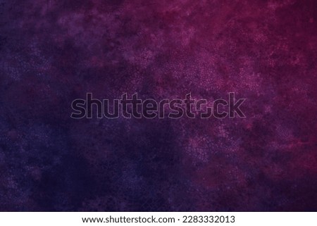Black dark blue violet purple magenta pink abstract grunge background. Toned painted old concrete floor surface with cracks. Color gradient. Dirty dusty. Rough crumbled broken.