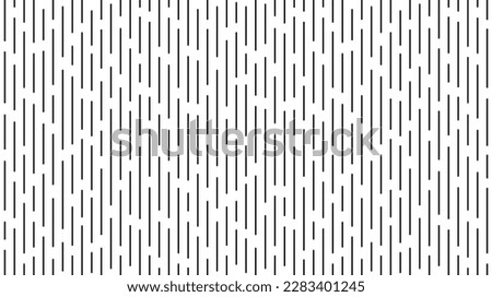 Heavy rain seamless pattern. Abstract drops geometric pattern. Rainy fall day texture. Dashed vertical lines. Vector illustration on white background. Royalty-Free Stock Photo #2283401245