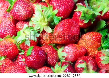 fresh juicy berry strawberry as part vitamins meal