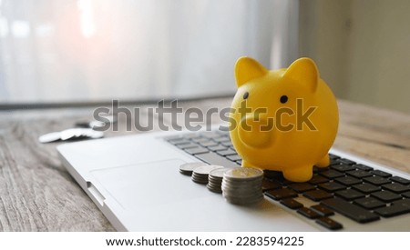 Save money in the piggy bank and collect loan goals, buy funds and invest profits.