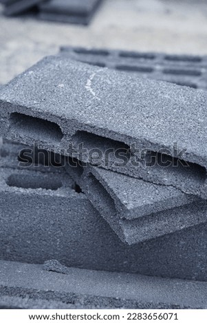 bricks, cement construction, hand tools