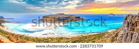 Balos Beach, Island Crete, Greece  Royalty-Free Stock Photo #2283731709