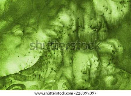 Abstract colorful background with splashes and waves. Batik silk painting. Backdrop for cards, scrapbooking and other identity