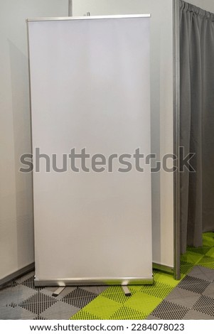Retractable Roll Up Banner Stand Retail Trade Show Copy Space