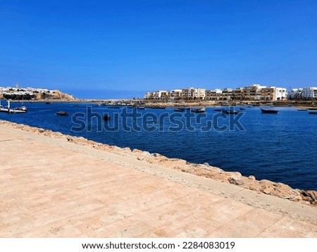 Ocean pictures from Rabat city morocco