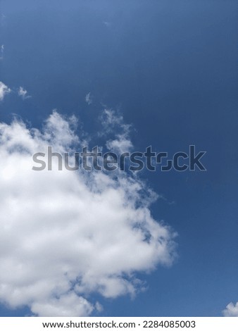 Sky background. Blue Sky cloud clear