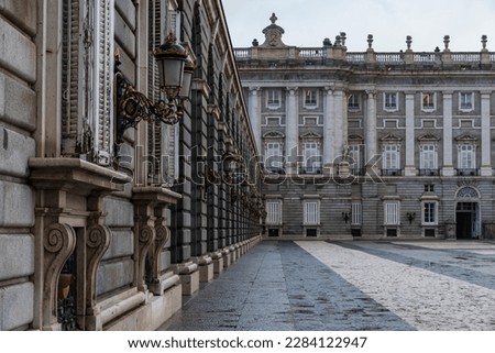The Royal Palace of Madrid is the residence of the Spanish Royal Family in Madrid and is used only for state ceremonies.