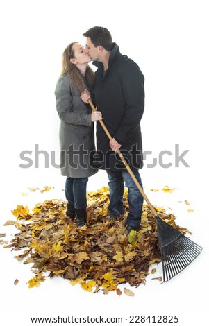 A autumn couple