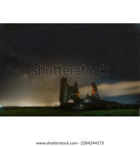photography panoramic castle stars castle landscape astronomy beatiful nature night photo stars 