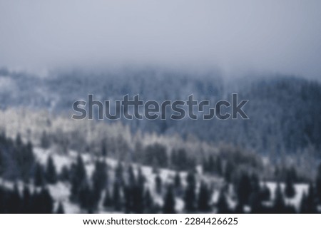 Defocus abstract background of the mountain
