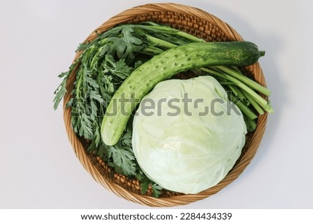 Vegetables Fresh Organic Green Food Ingredient Kitchen Photo Picture