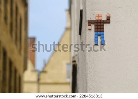 Street Art - The Pixel Man 2