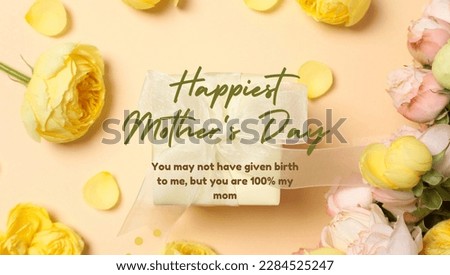 Image for concept of Happy Mothers day