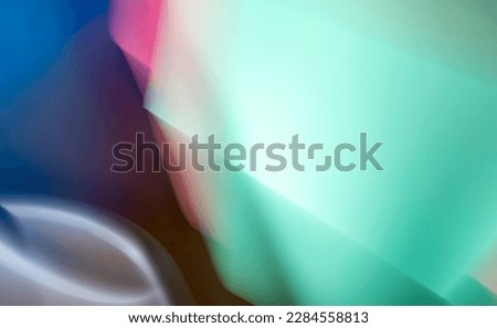 abstract blurred green, pink, white and blue spring background